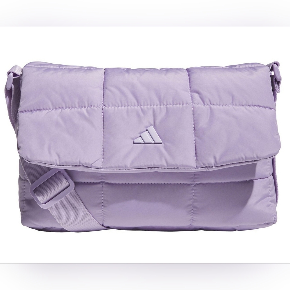 Adidas Quilted Crossbody Powder Plum Purple Women's Bag